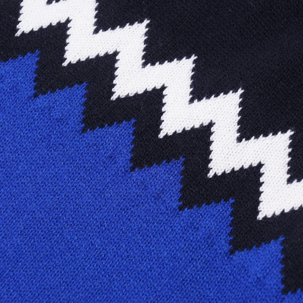 Kiton Slim-Fit Chevron Cashmere Sweater