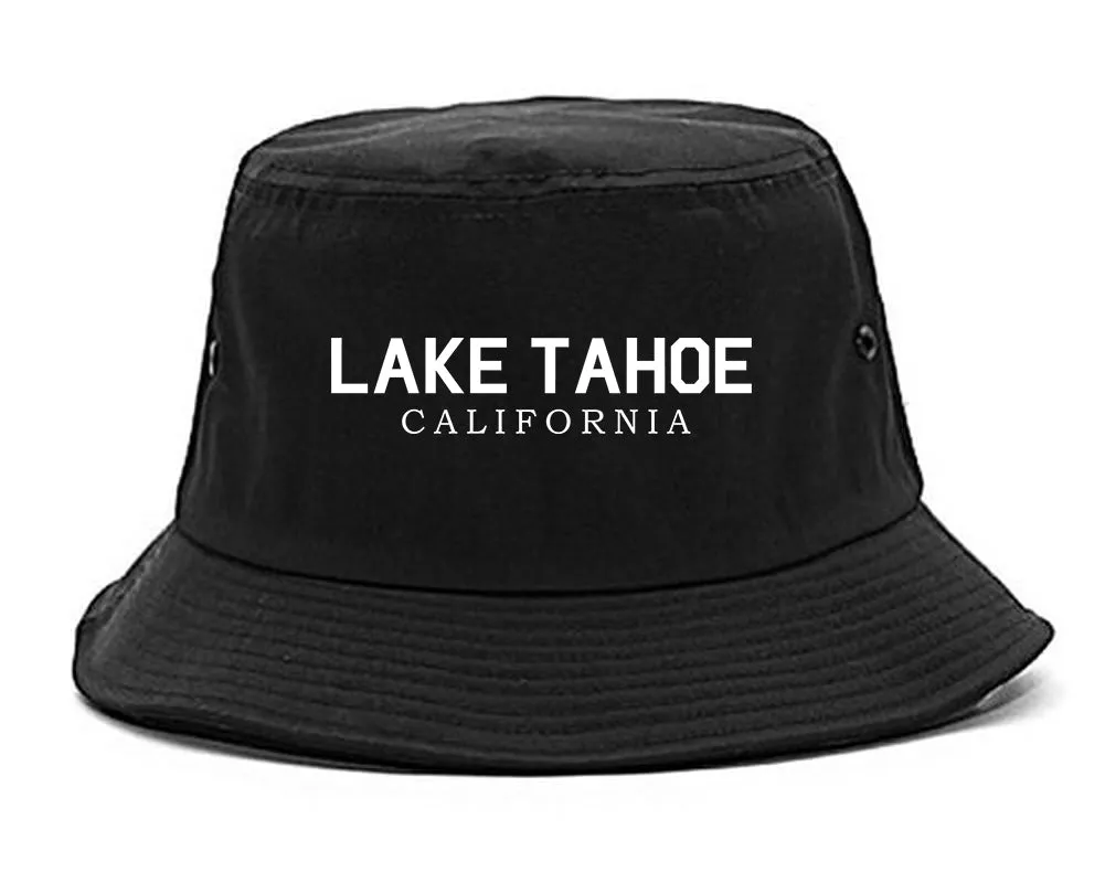 Lake Tahoe California Mountains Mens Bucket Hat