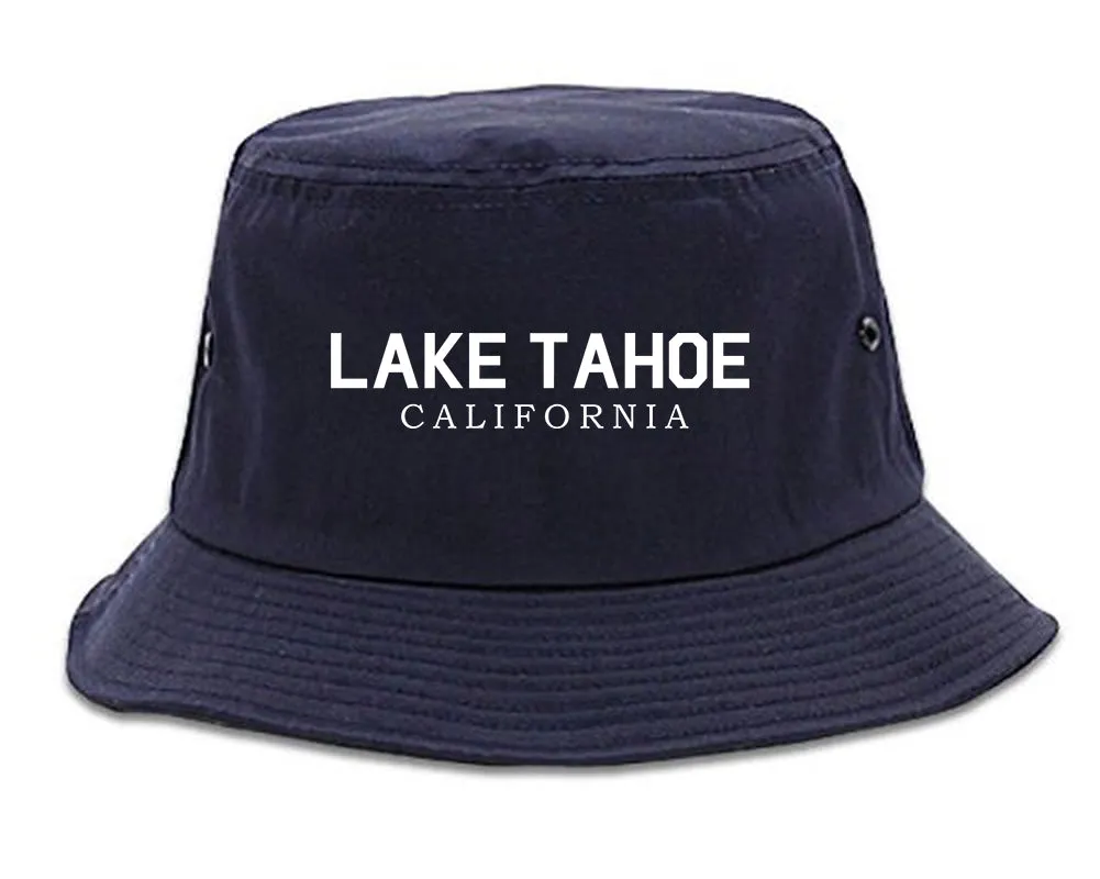 Lake Tahoe California Mountains Mens Bucket Hat