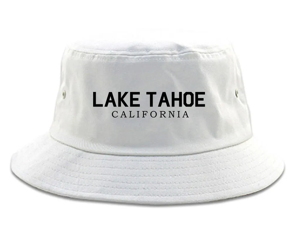 Lake Tahoe California Mountains Mens Bucket Hat