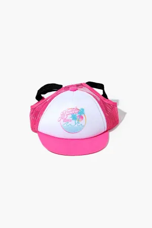 Malibu Barbie Pet Forever 21 baseball cap, pink