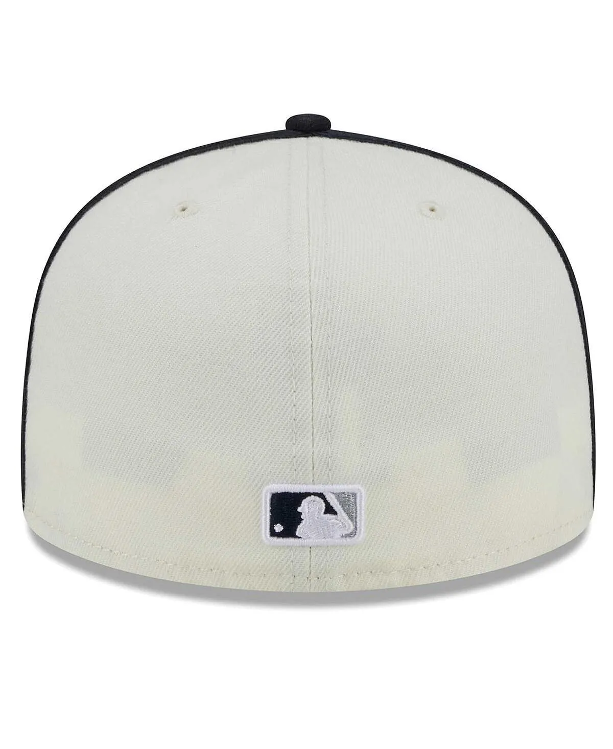 Men's Cream, Navy Detroit Tigers Chrome Sutash 59FIFTY Hat. New Era