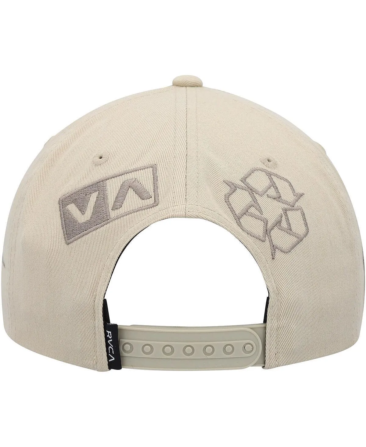 Men's khaki hat Infografik Snapback RVCA