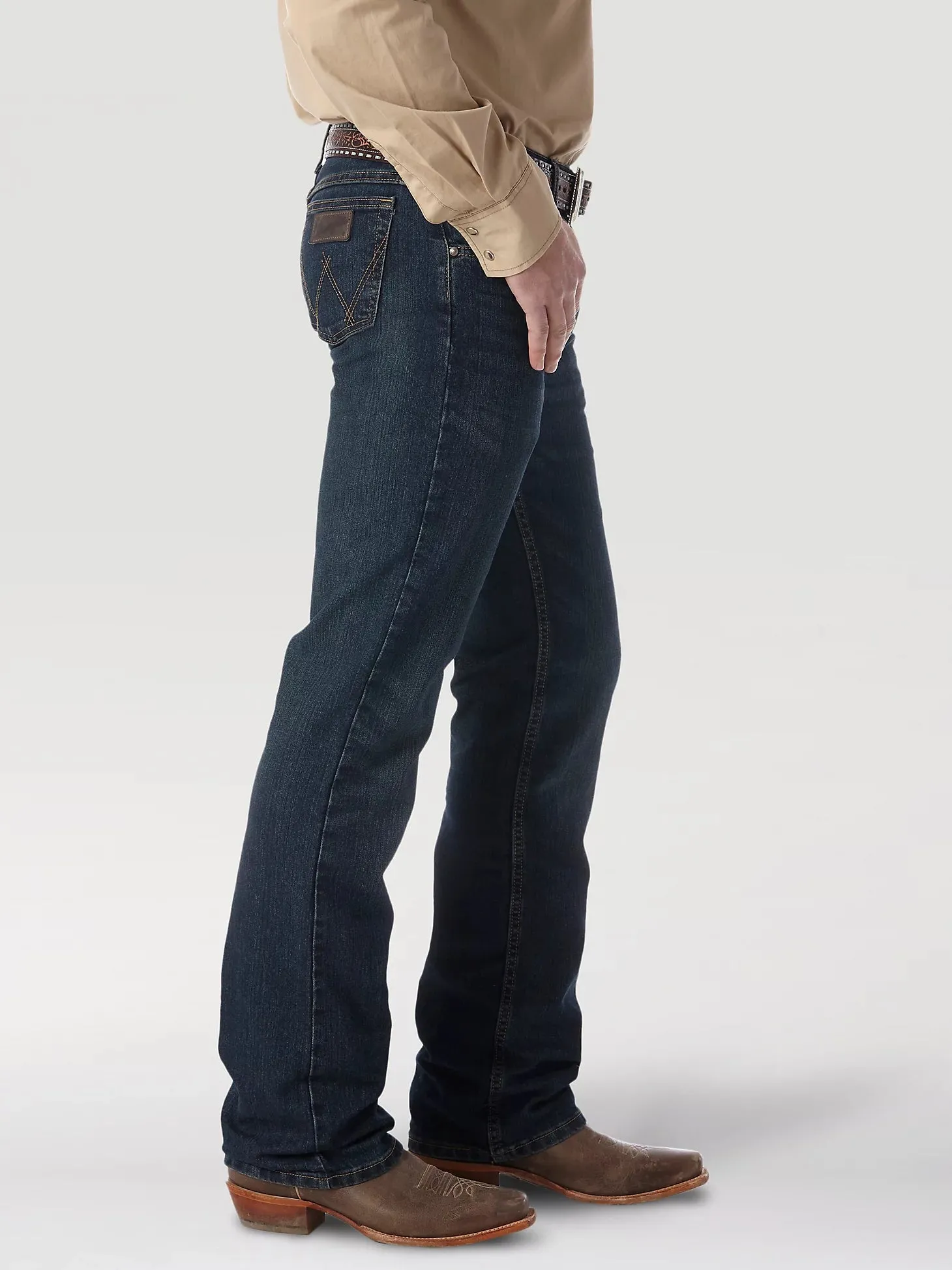 Men's WRANGLER® 20X® ADVANCED COMFORT 02 COMPETITION SLIM JEAN IN ROOT BEER - 02MACRB