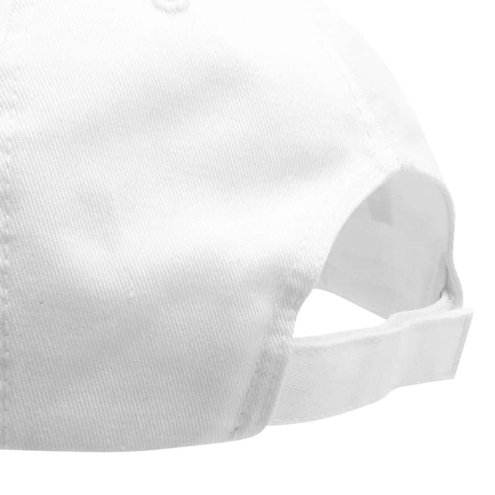 Moncler Baseball Cap with Heart Logo, White