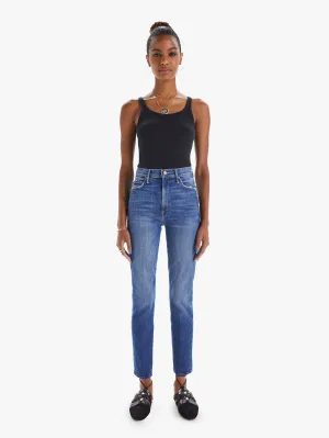 Mother Denim - The Swooner Rascal Straight Leg Ankle Jean in Where is my Mind