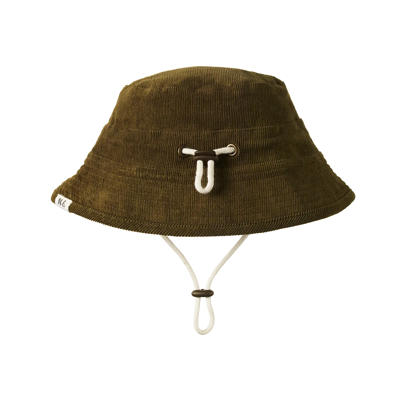 Nature Baby Bucket Sunhat Cord - Herb