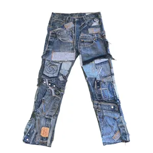 Patchwork Detail Denim // RANDOM SELECTION