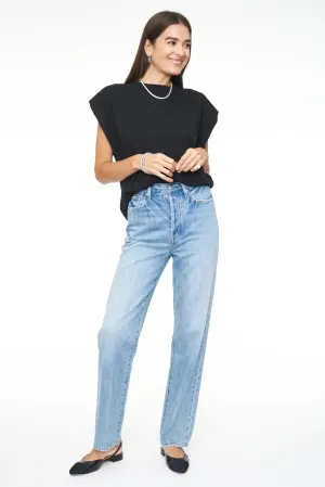 PISTOLA CASSIE SUPER HIGH RISE STRAIGHT LEG - BLEEKER
