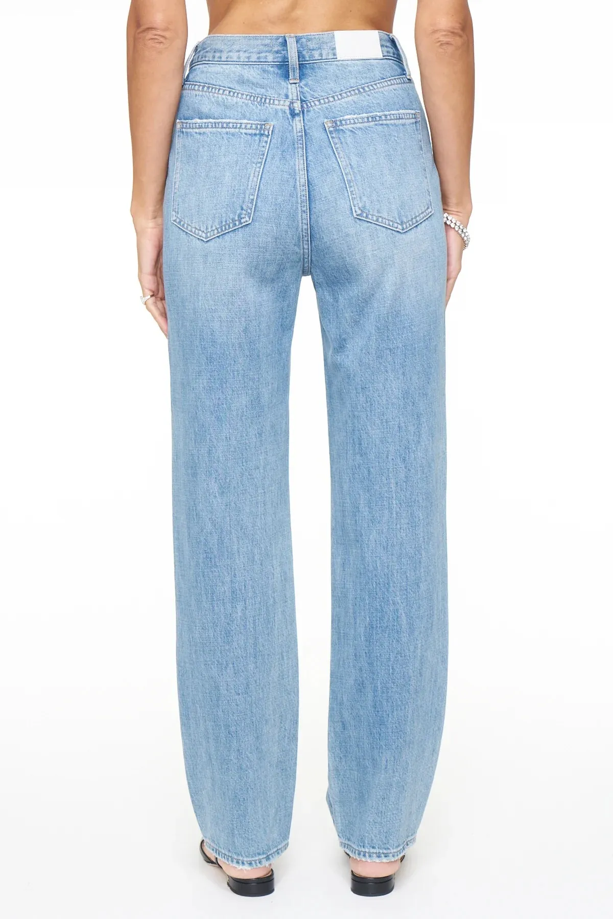 PISTOLA CASSIE SUPER HIGH RISE STRAIGHT LEG - BLEEKER
