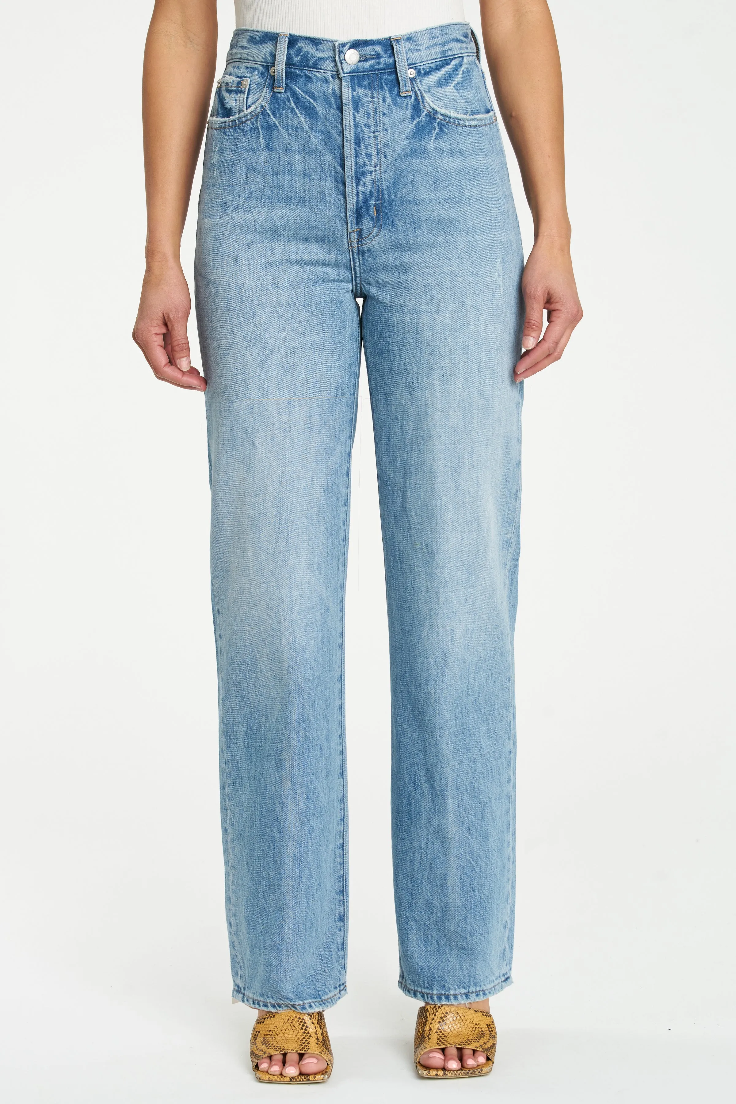 PISTOLA CASSIE SUPER HIGH RISE STRAIGHT LEG - BLEEKER