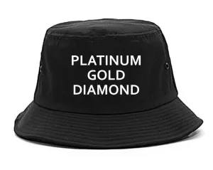 Platinum Gold Diamond Bucket Hat