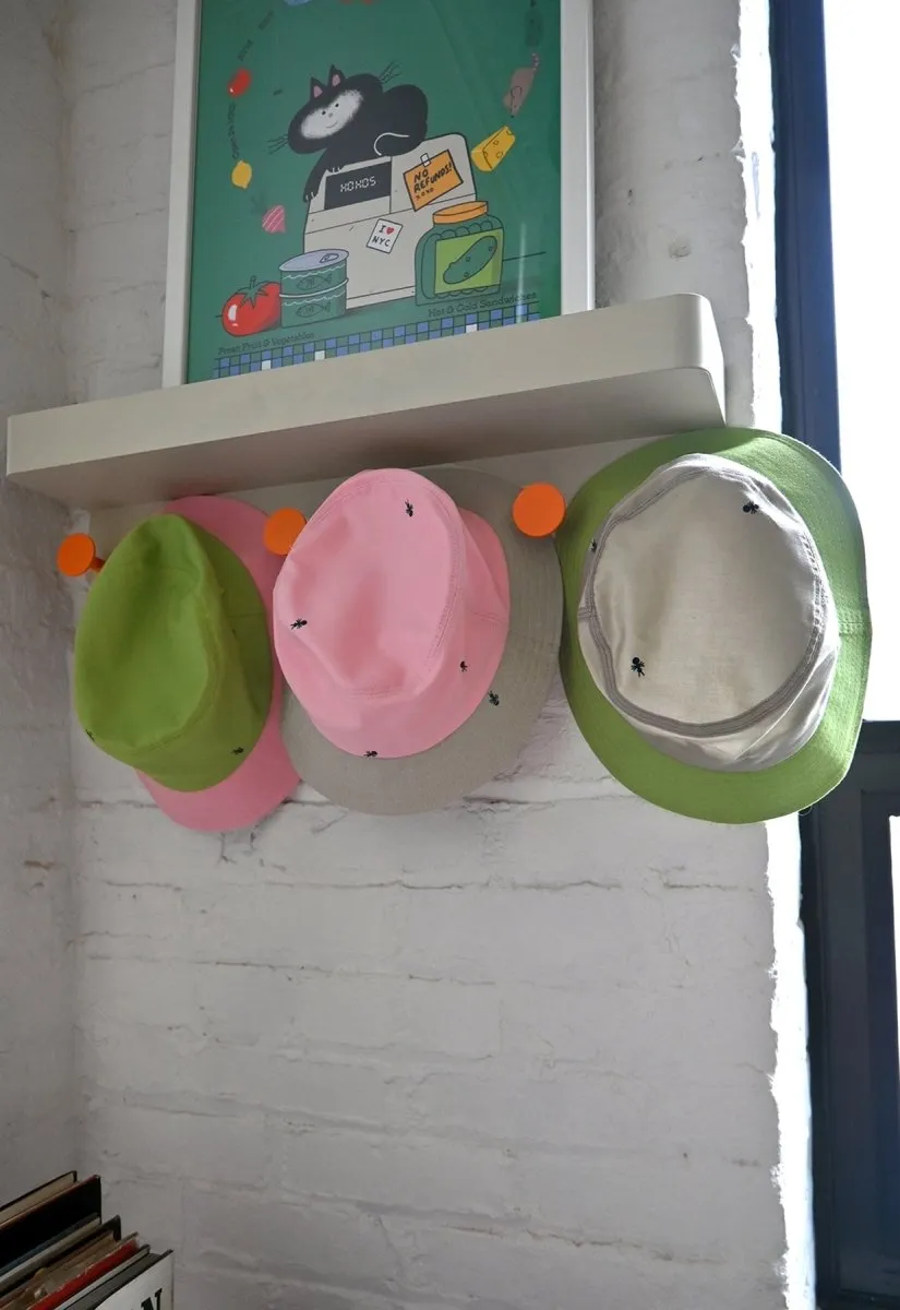 "Ants on Your Hat" bucket hat ▲Grey▼Green