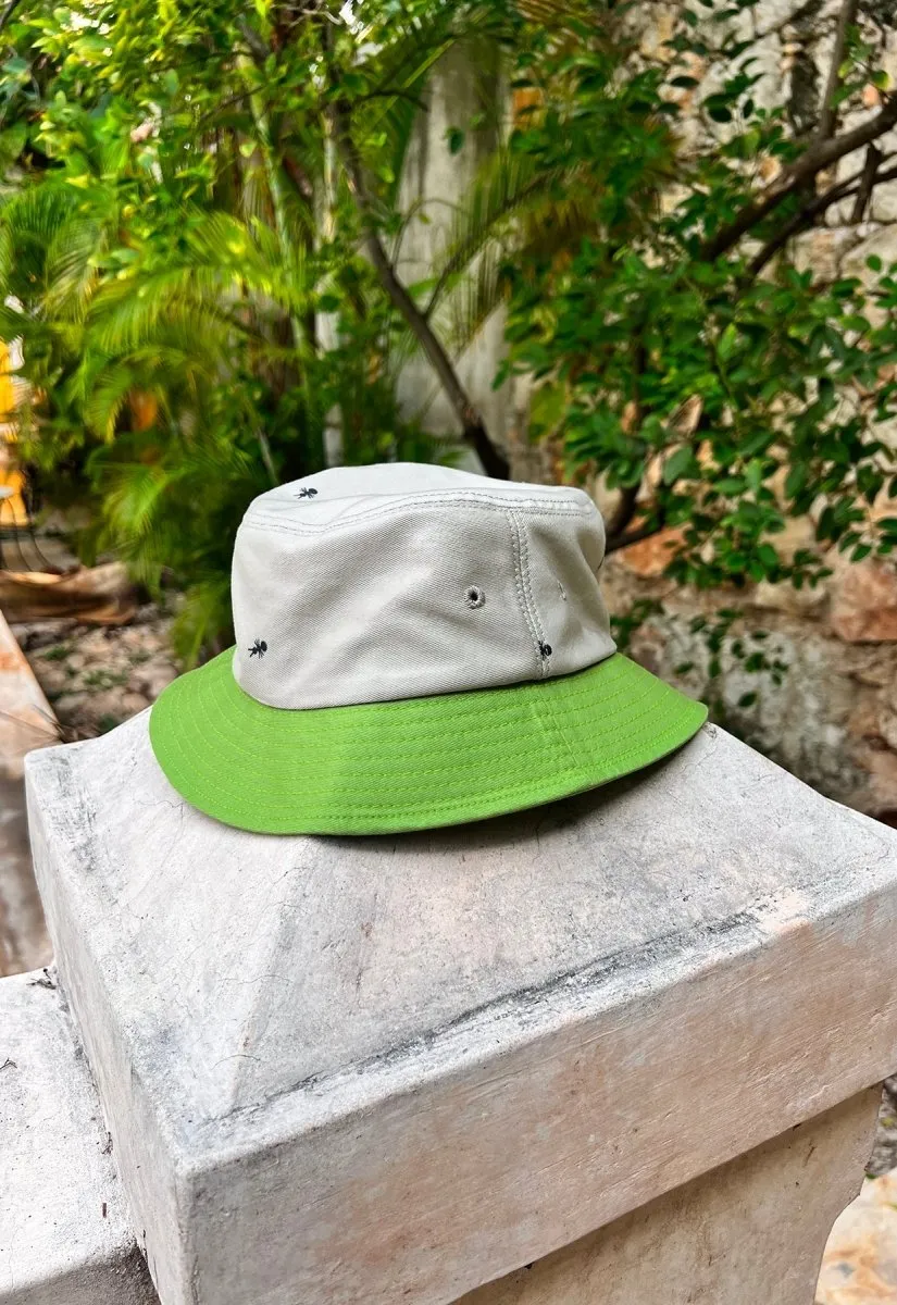 "Ants on Your Hat" bucket hat ▲Grey▼Green