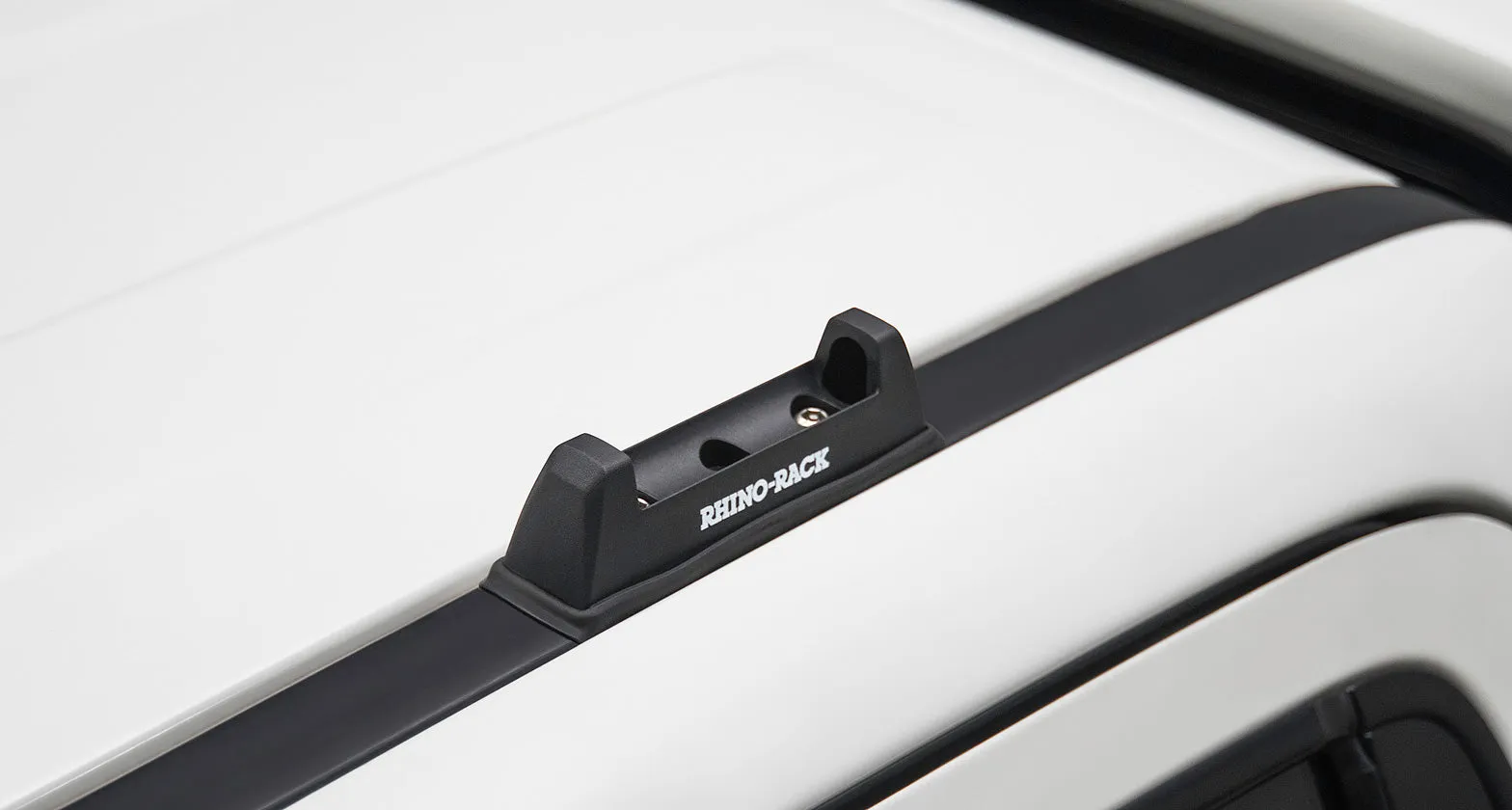 Rhino-Rack Heavy Duty RLT600 Ditch Mount 2 Bar Roof Rack Tacoma 05-23