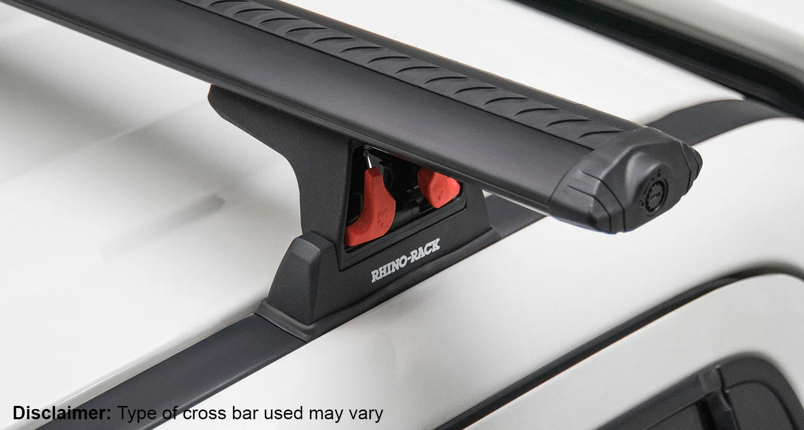 Rhino-Rack Heavy Duty RLT600 Ditch Mount 2 Bar Roof Rack Tacoma 05-23