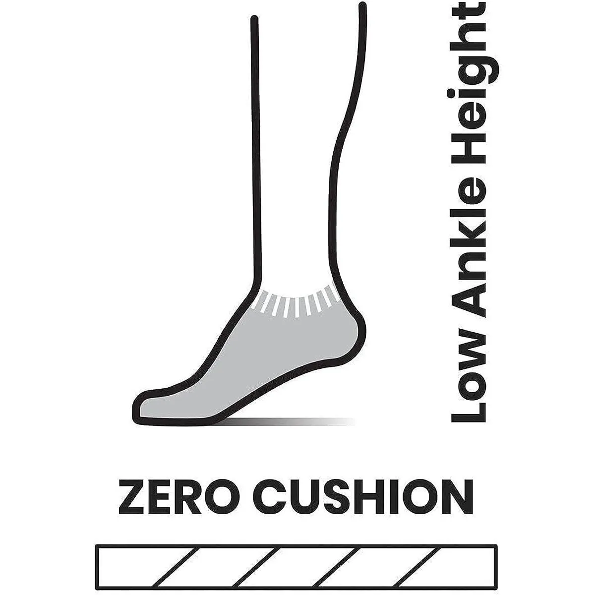 Smartwool Women Run Zero Cushion Low Ankle