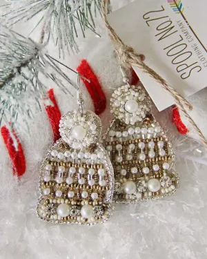 Snowy Hat Earrings