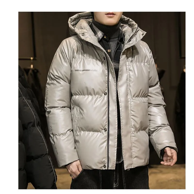 Stand-Up Collar Plus Thickened Chic Puffer Jacket