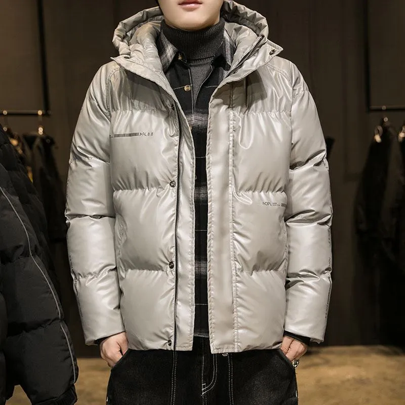 Stand-Up Collar Plus Thickened Chic Puffer Jacket