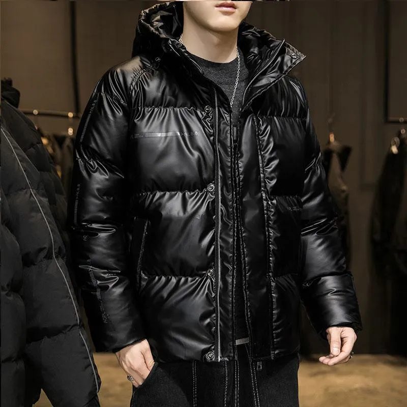 Stand-Up Collar Plus Thickened Chic Puffer Jacket