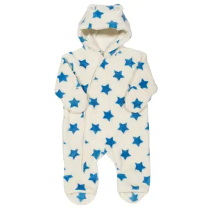 Star fleece onesie
