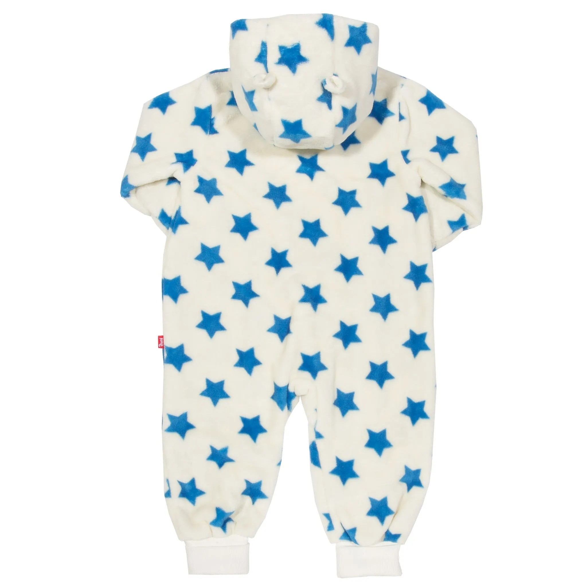 Star fleece onesie