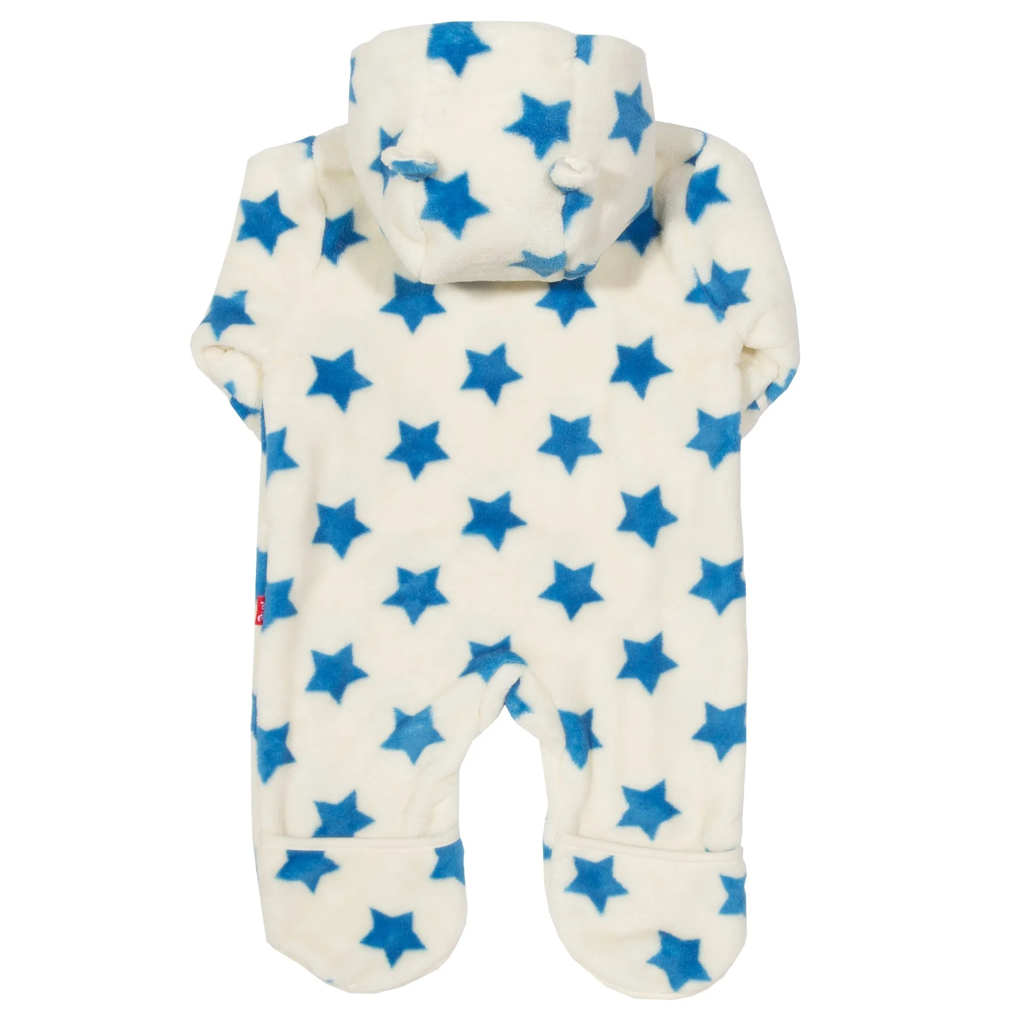 Star fleece onesie