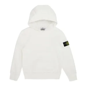 Stone Island White Hoodie