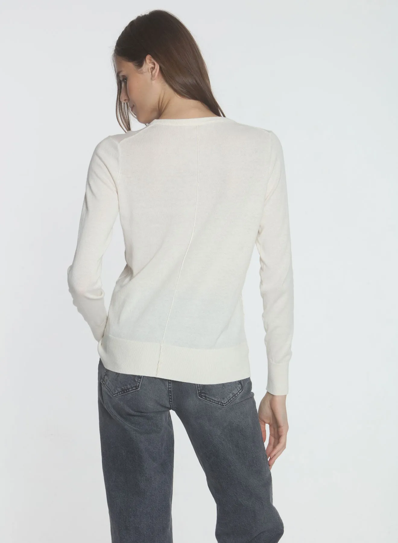 Sunburst Crew - White