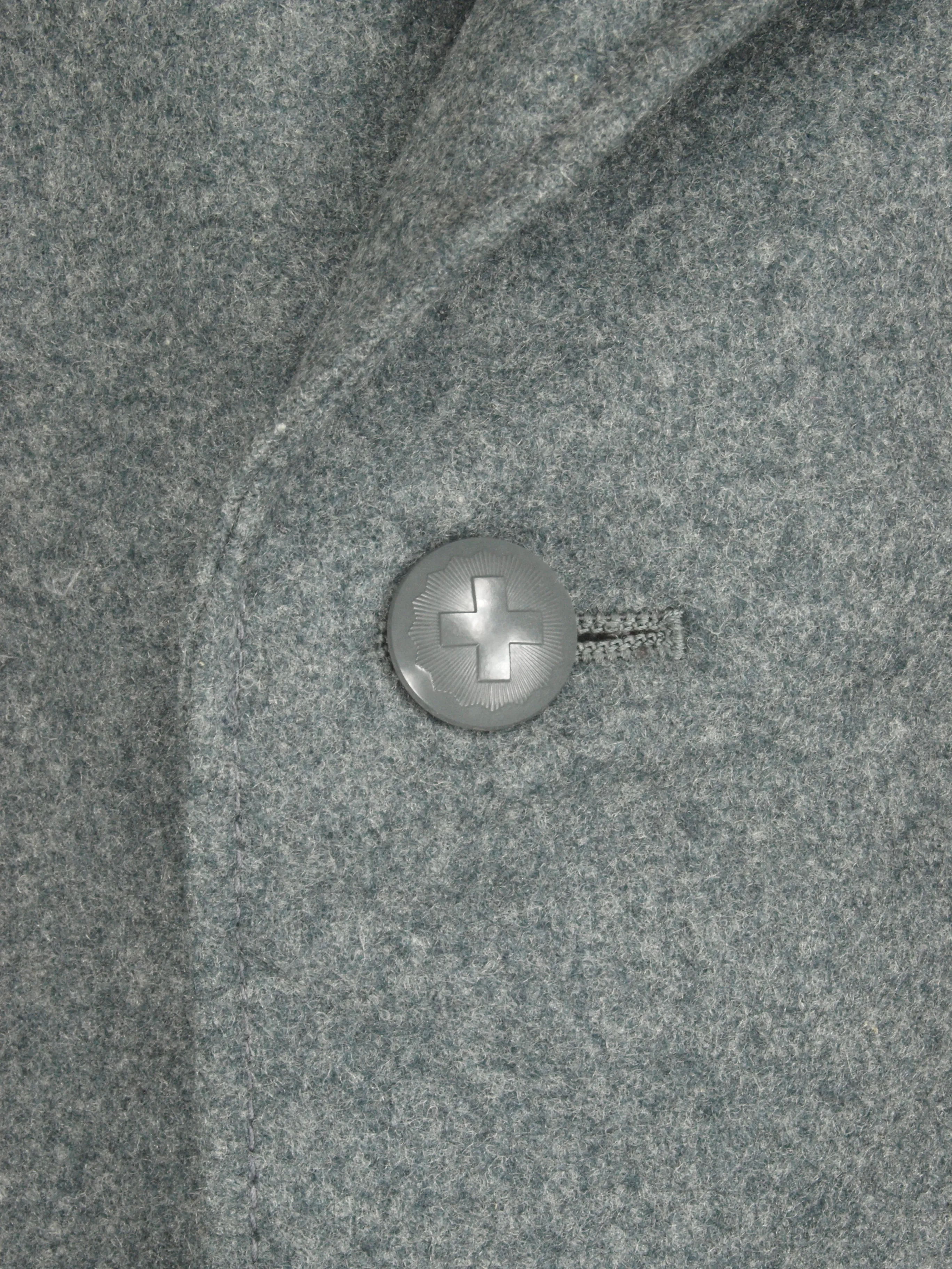 Swiss Grey Wool Greatcoat