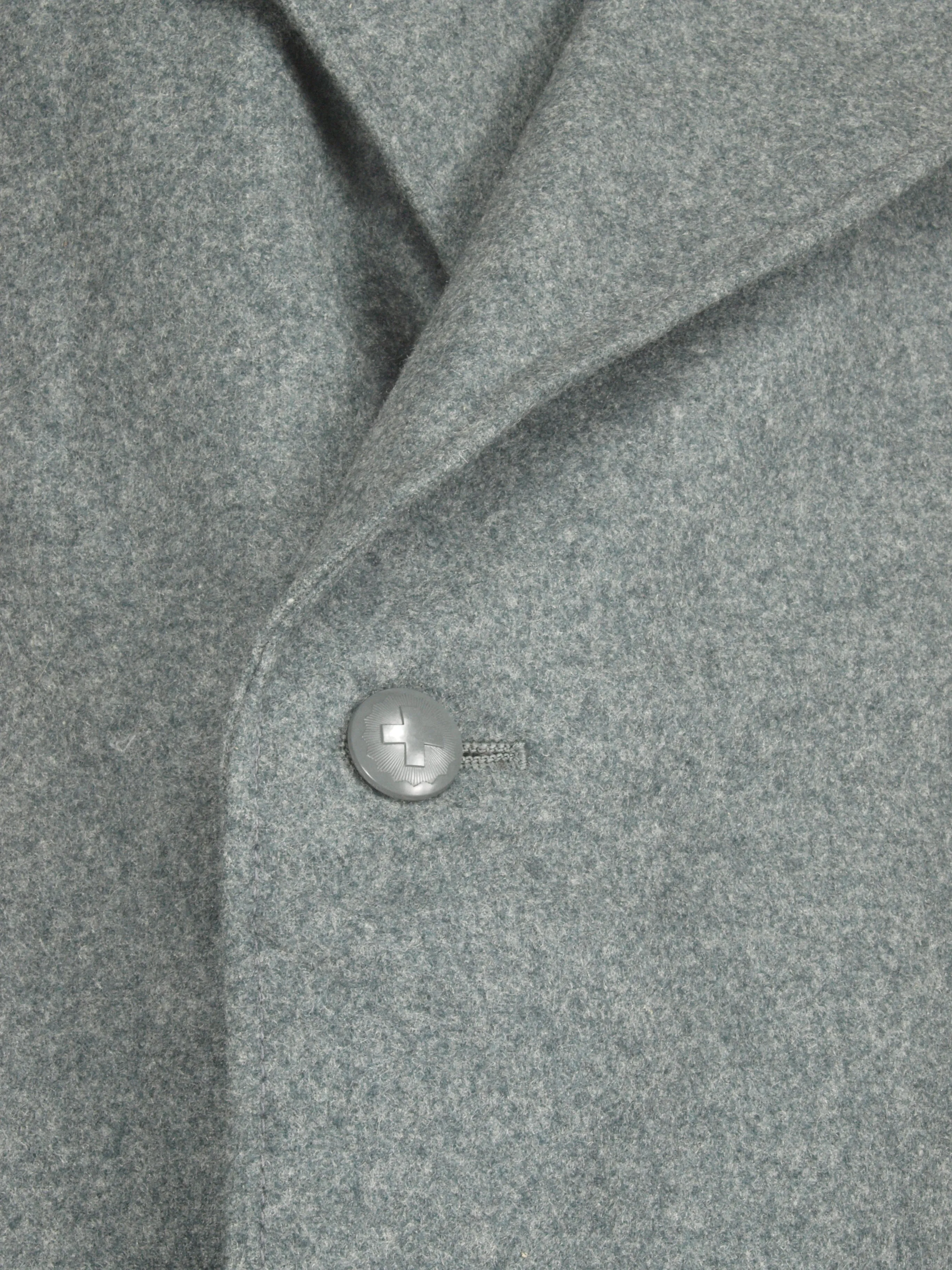 Swiss Grey Wool Greatcoat