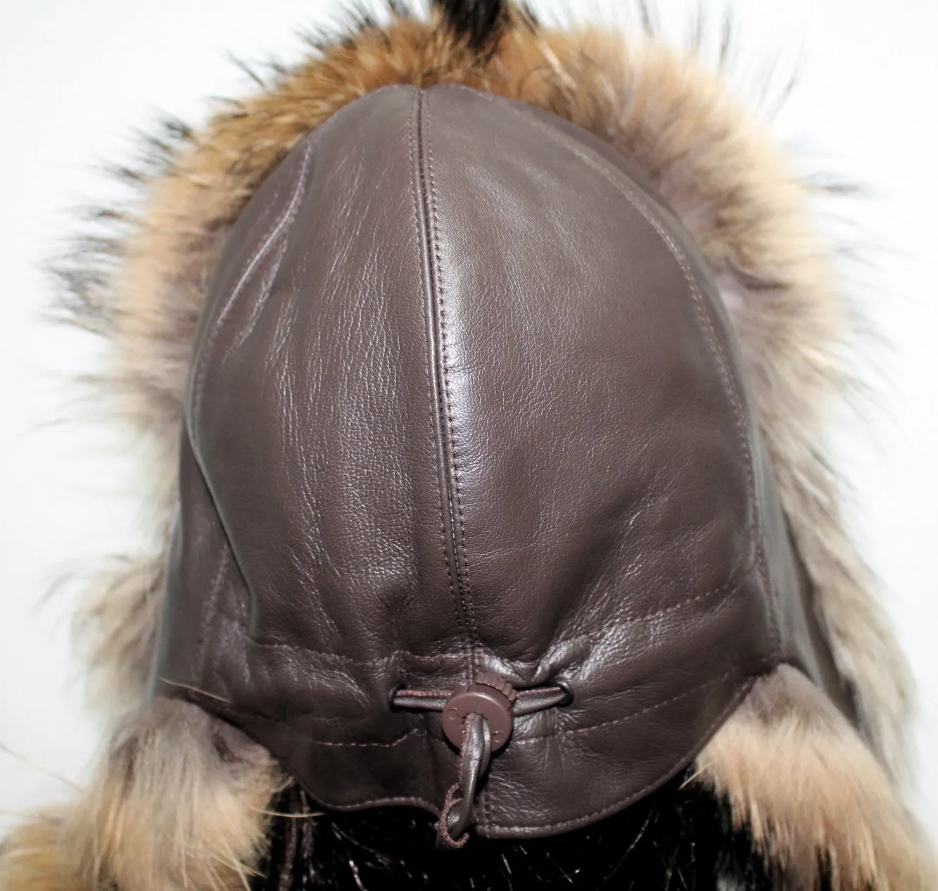 The Ladies Fox Fur Pilot Trapper Hat