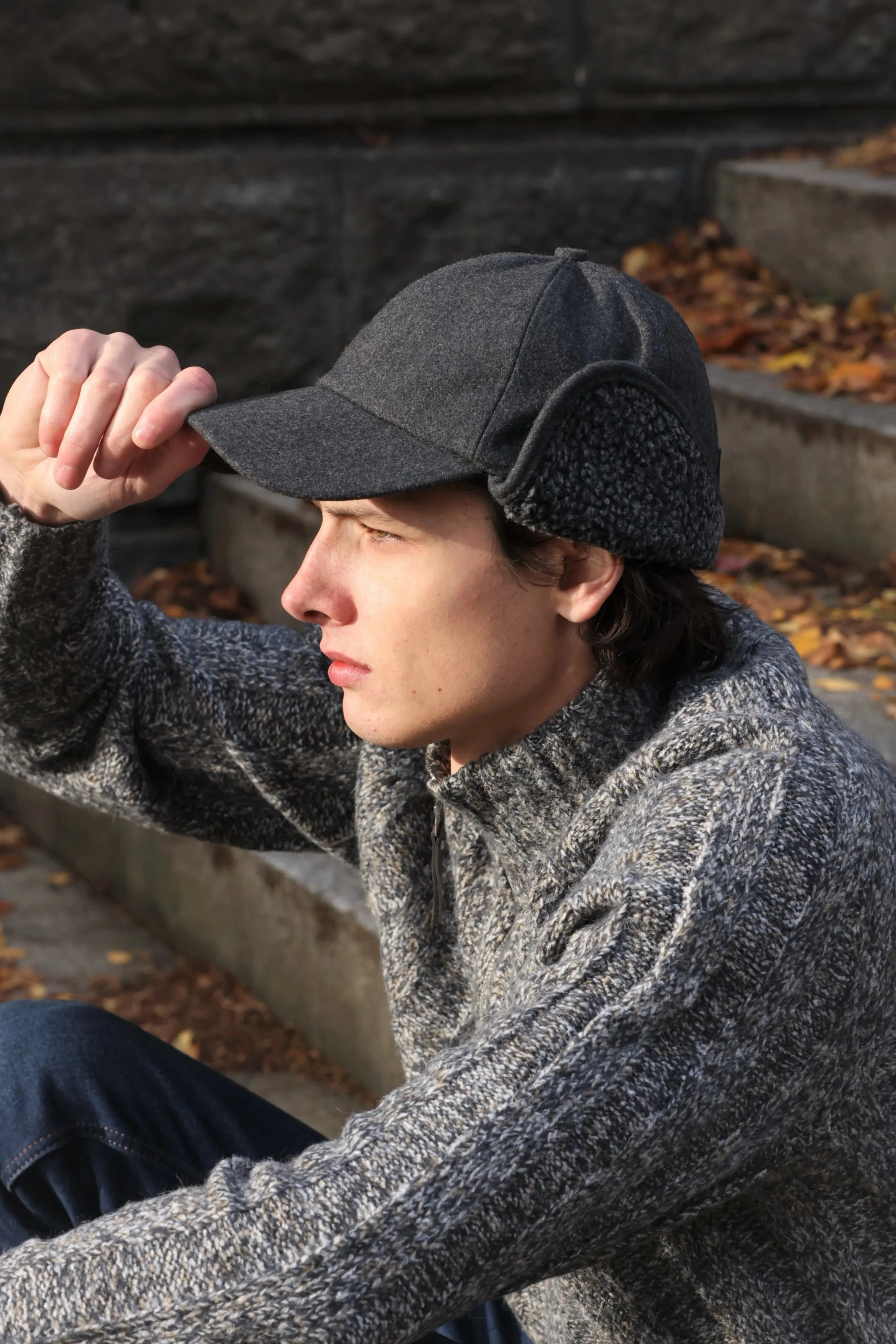 Trapper Cap | Charcoal
