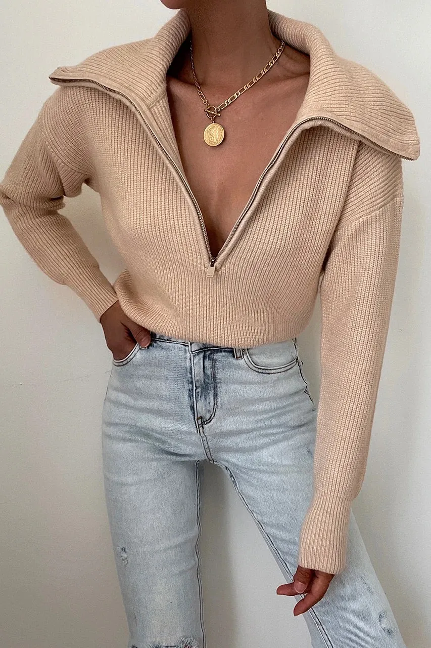 TRU ZIP SWEATER