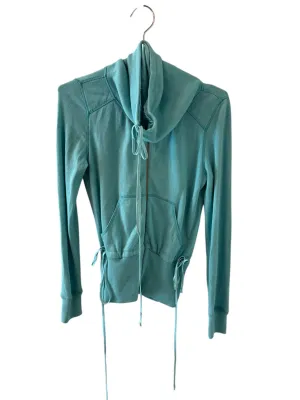 Valentino Turquoise Zip Up