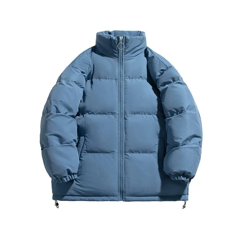 Versatile Stand-Up Collar Thickened Puffer Jacket