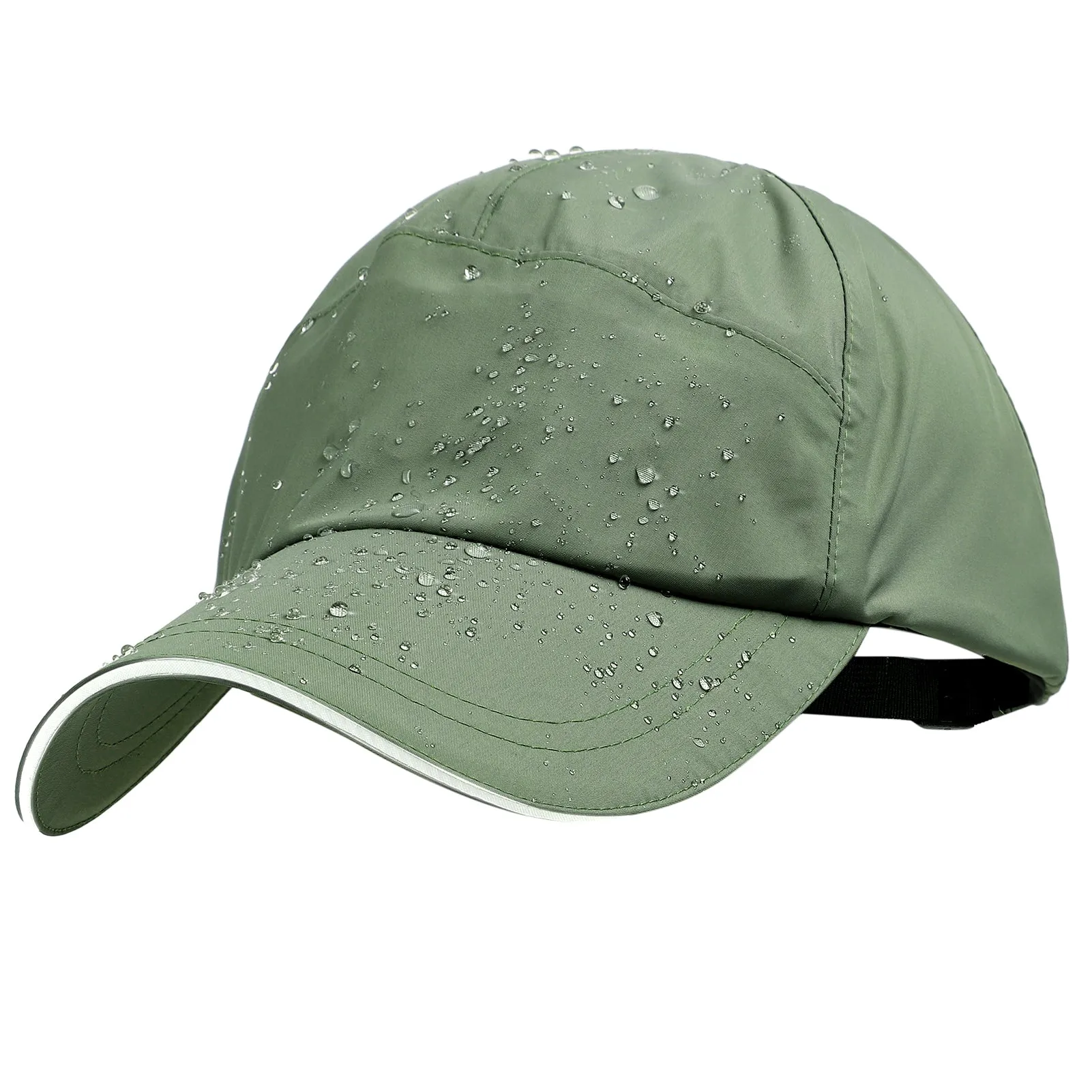 Waterproof Baseball  Outdoor Cap with Reflective Belt