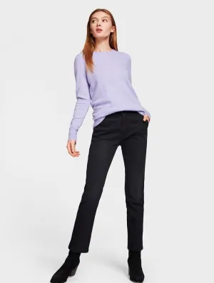 White   Warren- Essential Crewnec Bright Lilac Heather