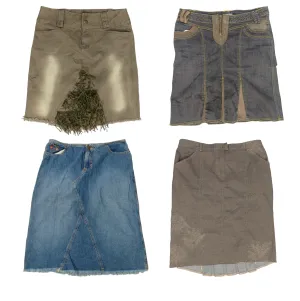Y2K Denim Delights: Skirt  😍👗✨(S-339)