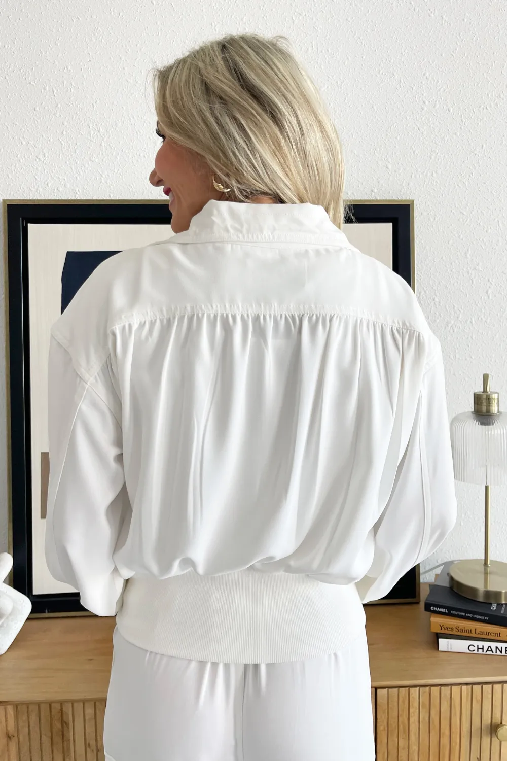 Zip Up Dolman Jacket